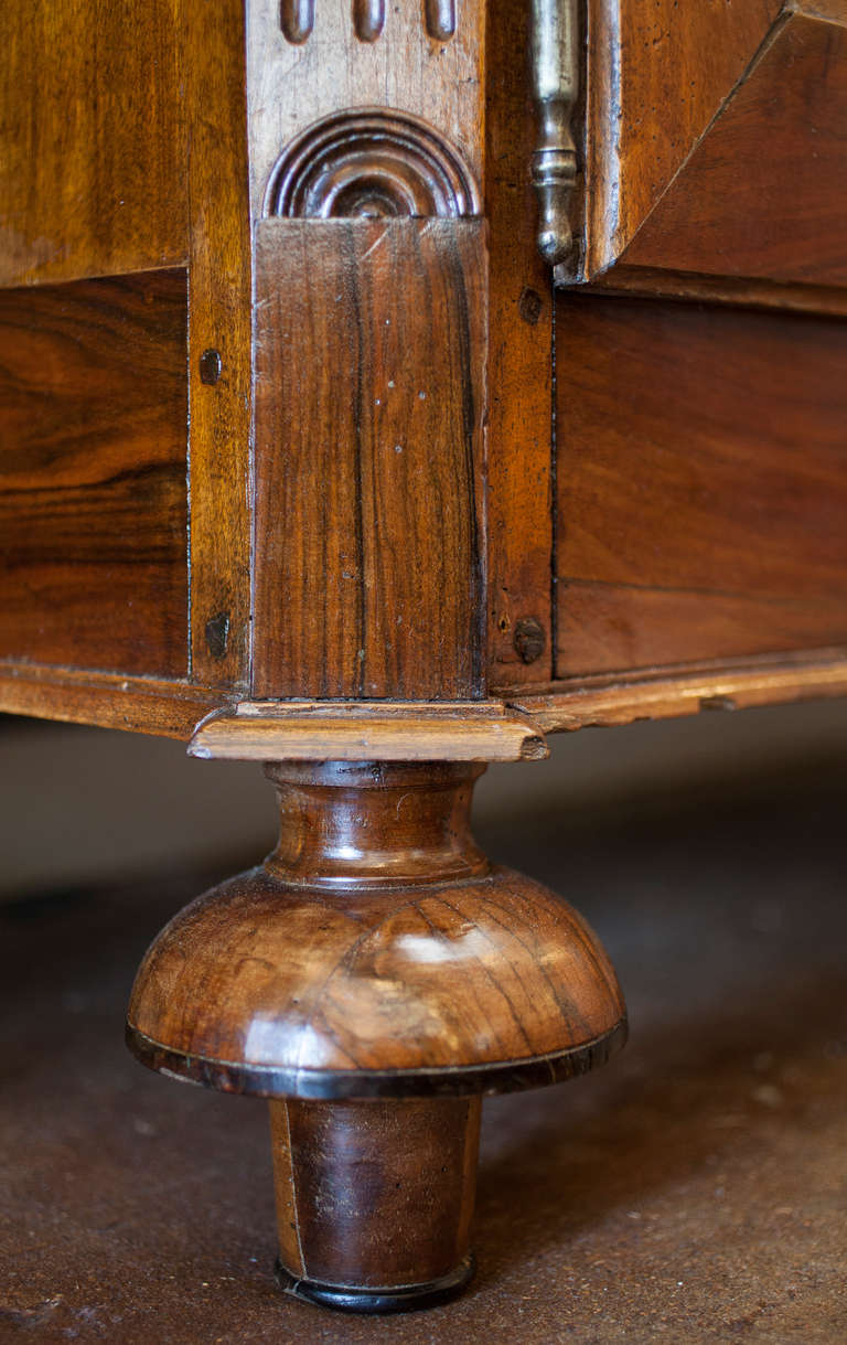 French Directoire Solid Walnut Armoire, c. 1820 6