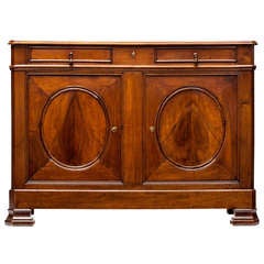 Napoleon III Period Solid Walnut Buffet