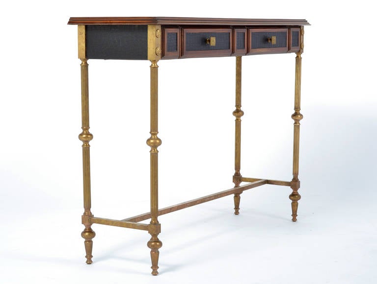French Rare Vintage Console Table by Raphael