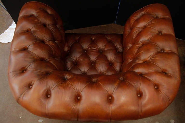 Pair of Chesterfield Club Chairs In Good Condition In Austin, TX
