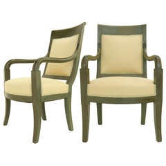 Pair of French Restauration Period Armchairs