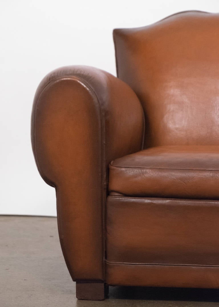 French Art Deco Perfect Pair of Club Chairs 5