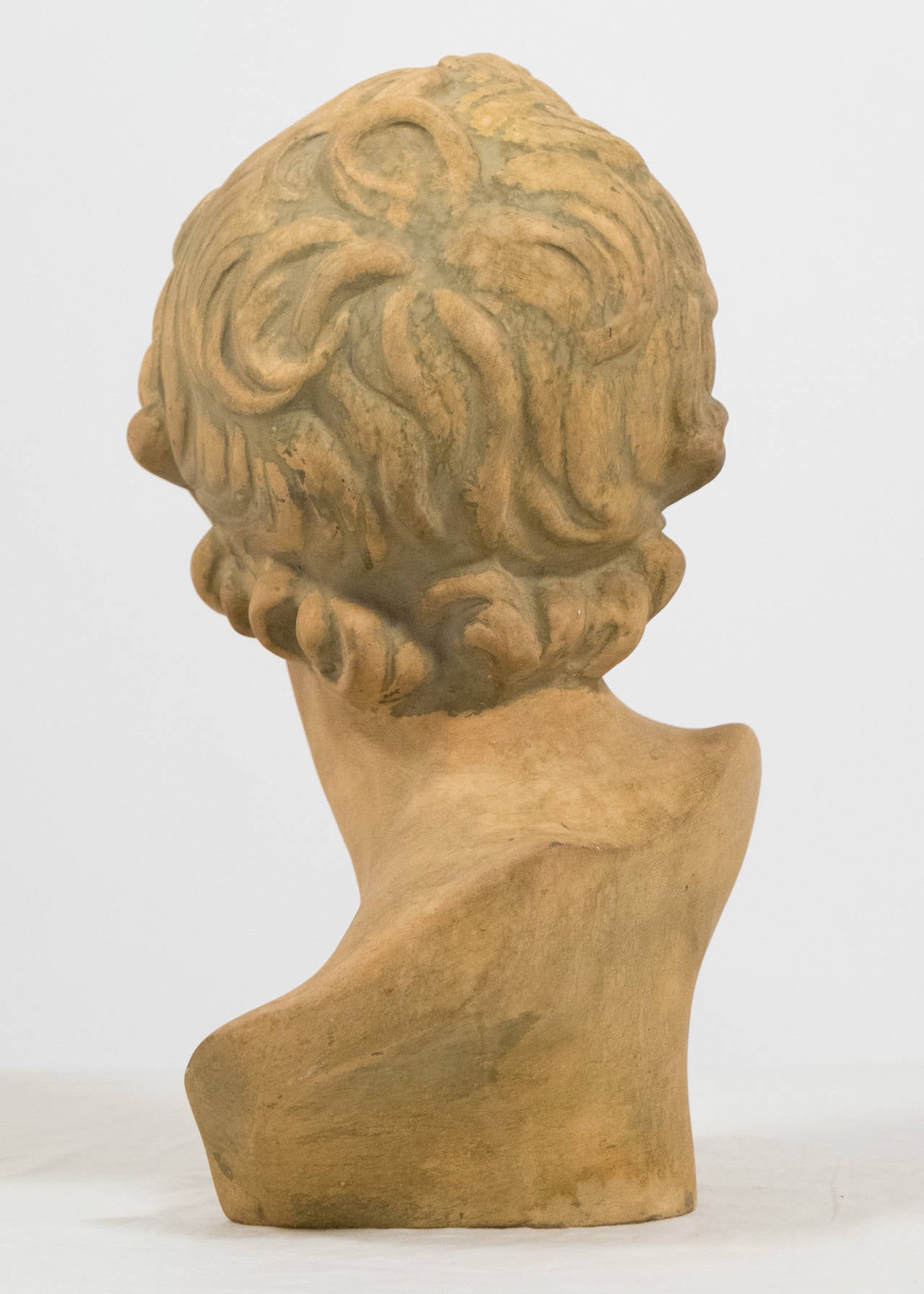 20th Century French Antique Bust of Adonis