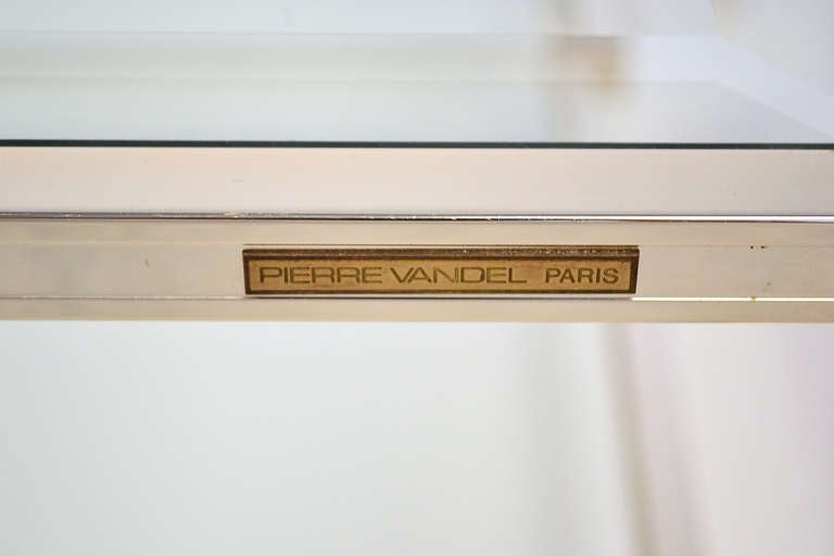Lucite French Pierre Vandel Coffee Table