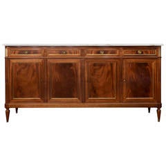 Antique French Louis XVI Mahogany Buffet