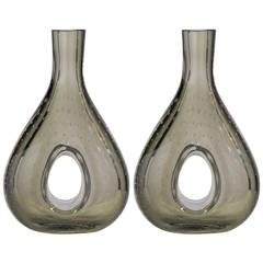 Murano "Pulegoso" Glass Vases 3