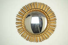 Spanish Gold Leaf Sunburst Mirror