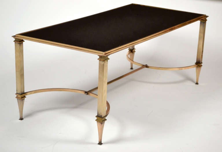 Art Deco French Vintage Coffee Table by Maison Raphael