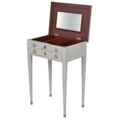 French Directoire Style Vanity Side Table