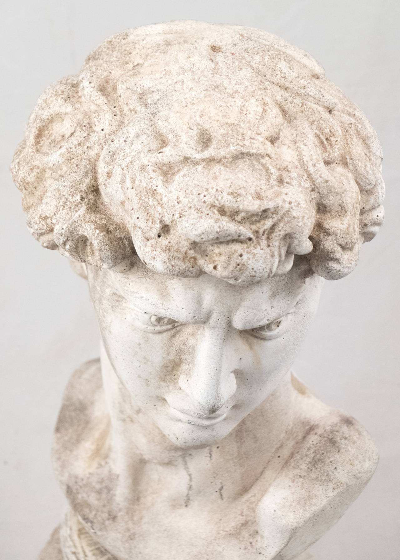 French Vintage Bust of David 1