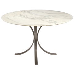 Modernist Marble Dining Table in the manner of O. Borsani