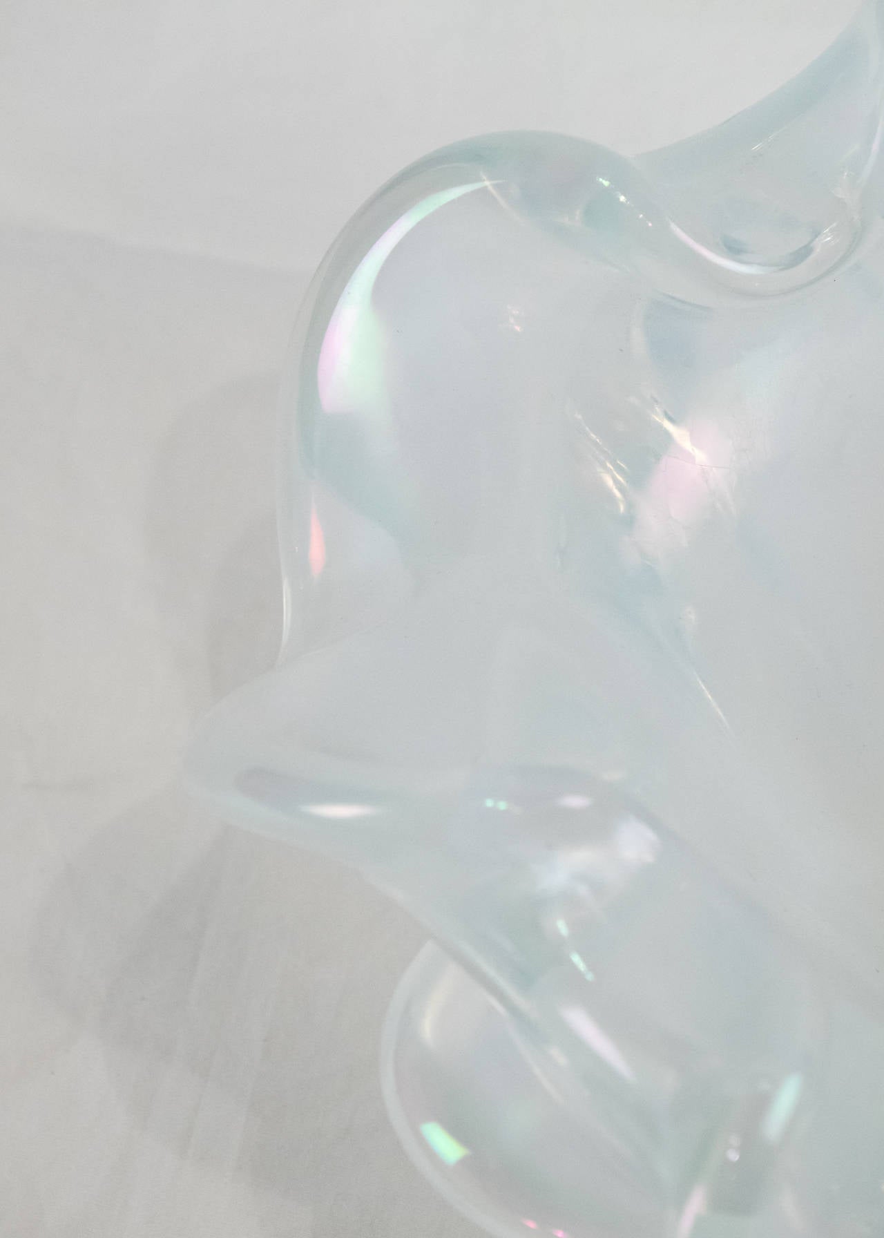 Iridescent Murano Glass Bowl 1