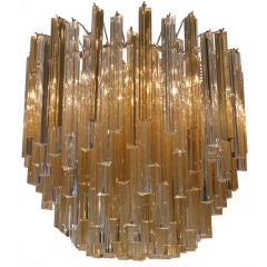 Vintage Italian Murano Glass Chandelier Vintage Italian Murano Glass Chandelier