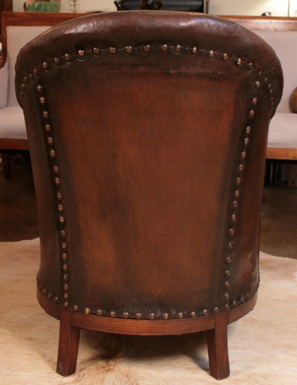 French Art Deco Period Club Chair 1