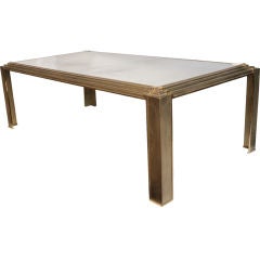 French Art Deco Period Bronze Coffee Table