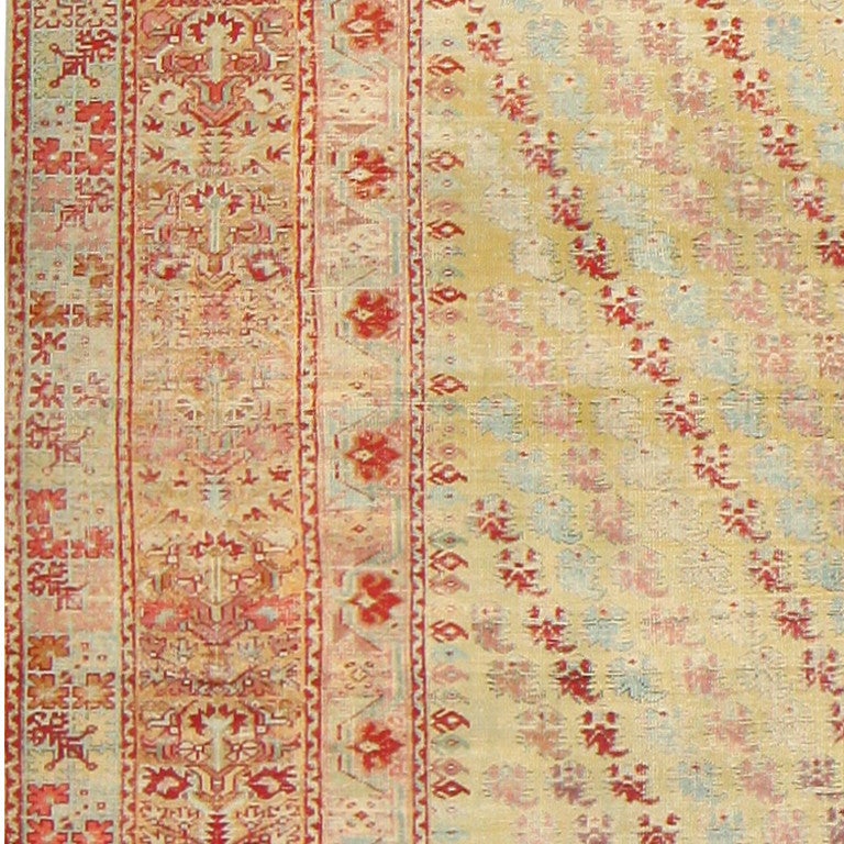 18th Century Turkish Ghiordes Carpet In Good Condition In New York, NY