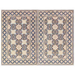 Pair of Antique Persian Kashan Carpets