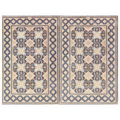 Pair of Antique Persian Kashan Carpets