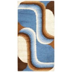 Scandinavian Art Deco Carpet by Verner Panton