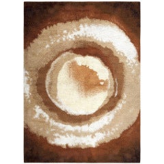 Vintage Swedish Deco Rug 2