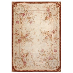 Antique Aubusson Carpet 