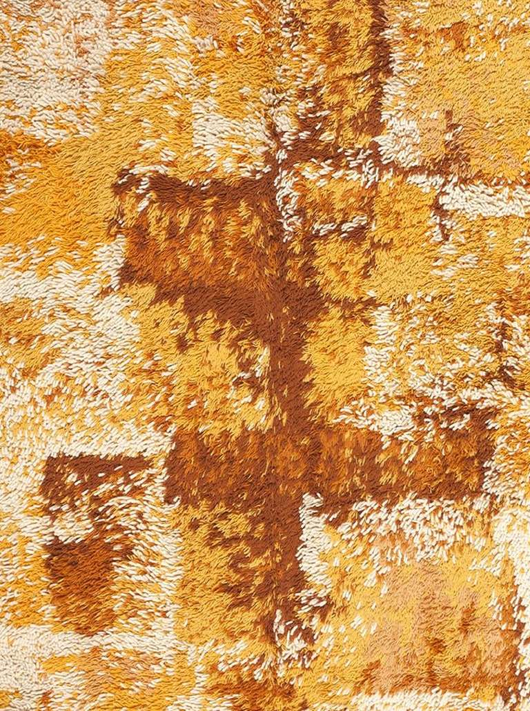 Vintage Swedish Rug at 1stdibs