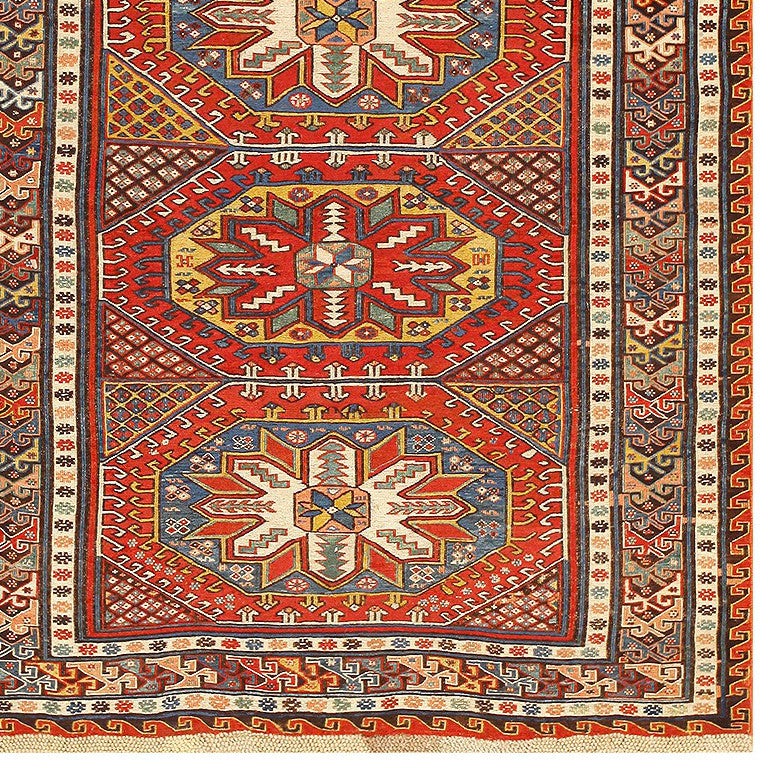 Lovely Antique Caucasian Soumak Rug At 1stdibs Antique Caucasian Soumak Rug Origin Caucasus Circa Turn Of The Twentieth Century