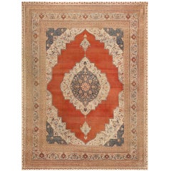 Antique Tabriz Persian Rug 2