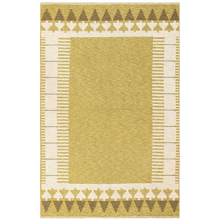 Double Sided Vintage Scandinavian Rug