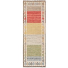 Vintage Scandinavian Rug by Ingegerd Silow 9