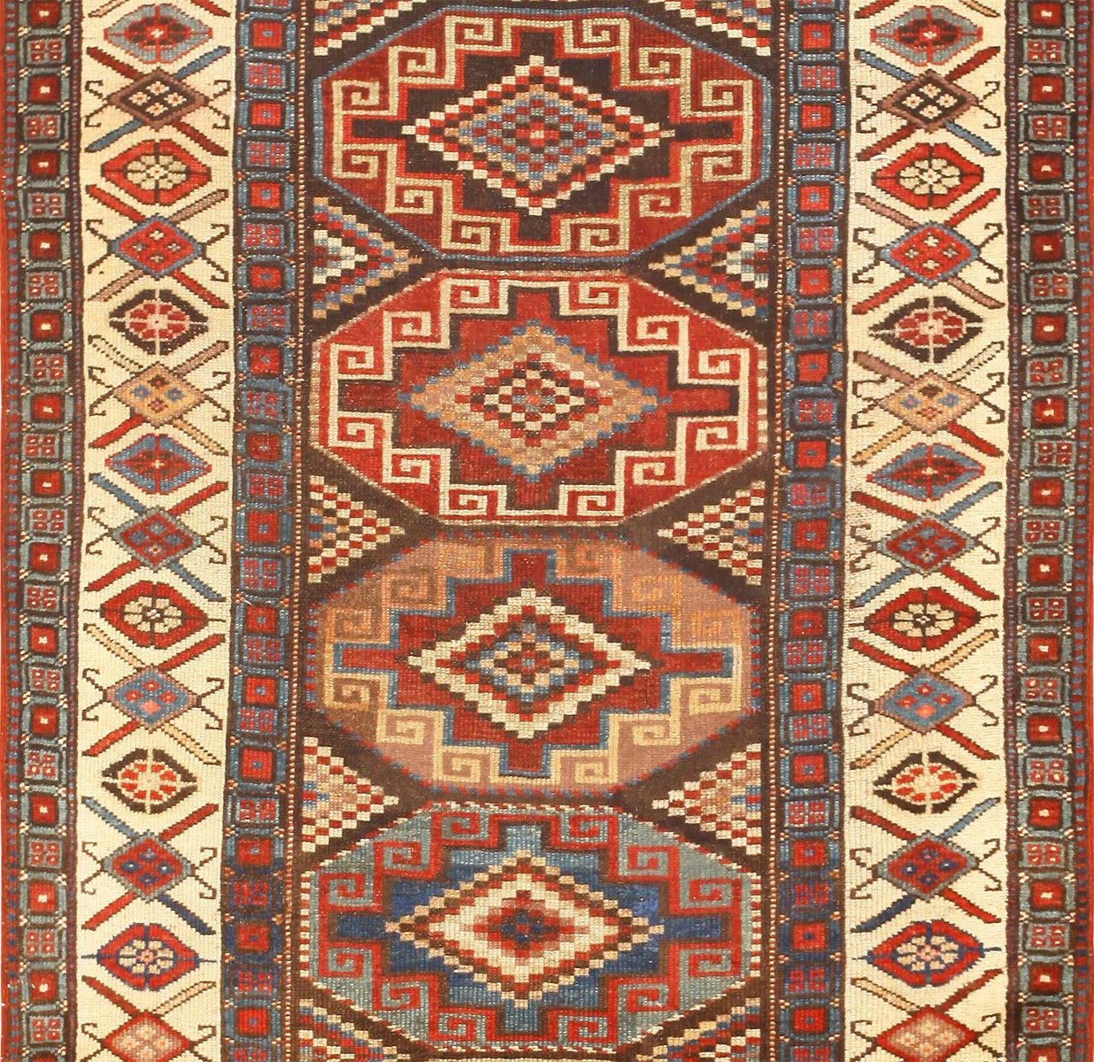 Antique Northwest Persian Runner Rug For Sale at 1stdibs