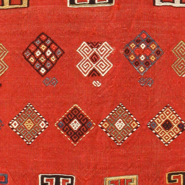 Wonderful Antique Caucasian Tribal Rug For Sale at 1stdibs