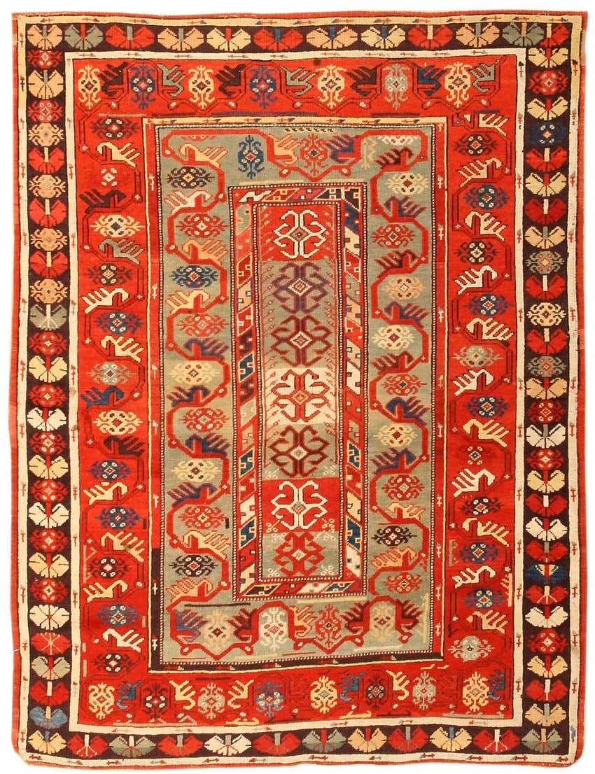Antique Milas Turkish Rug at 1stDibs