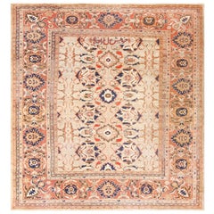 Antique Persian Sultanabad Carpet by Ziegler. Size: 12 ft 6 in x 13 ft