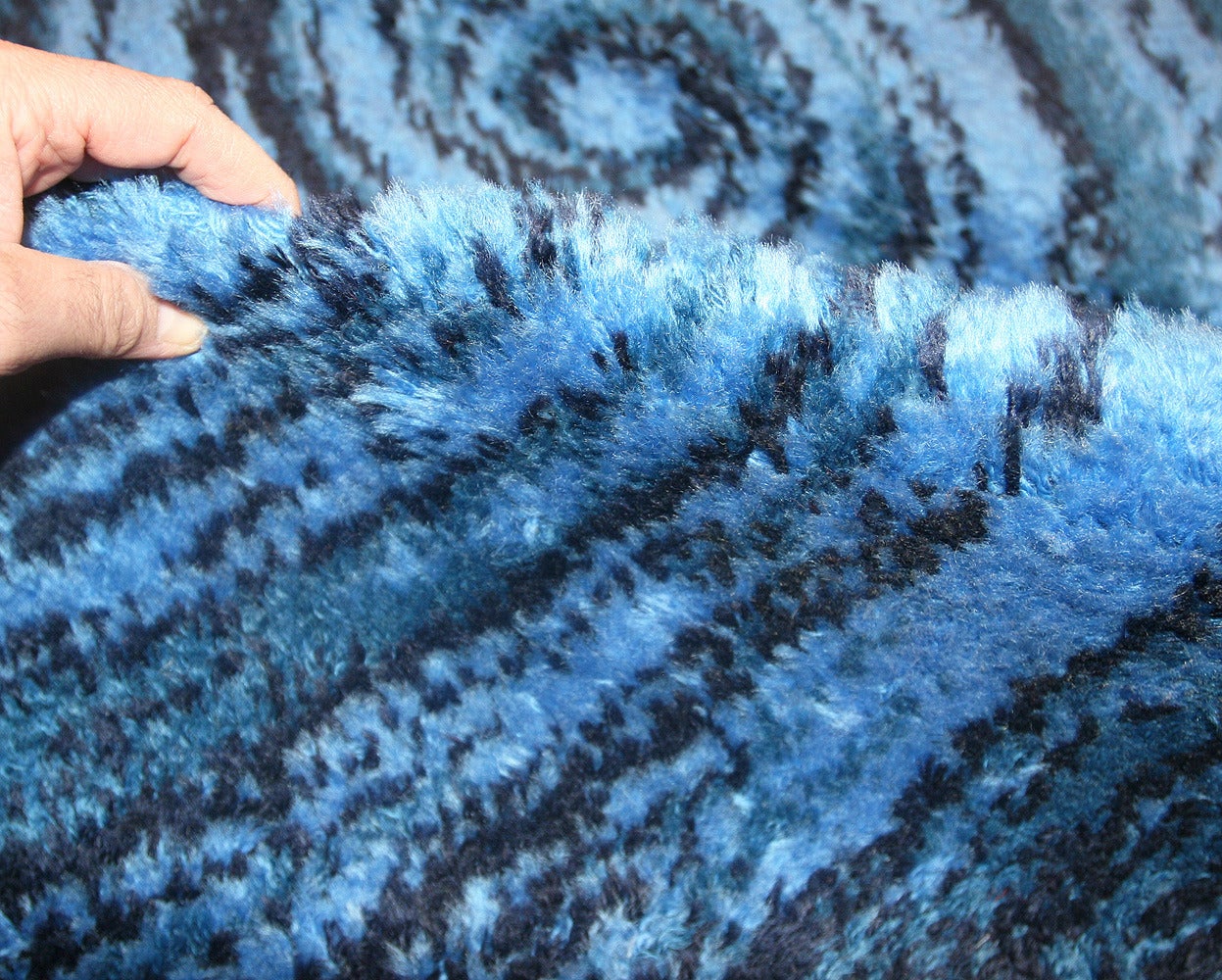 Vintage Swedish Deco Rug