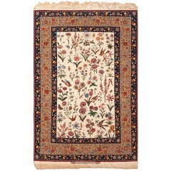 Antique Esfahan Rug