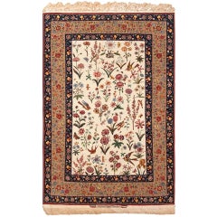 Antique Esfahan Rug