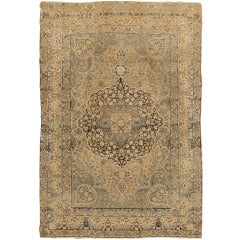 Antique Kerman Lavar Persian Rug