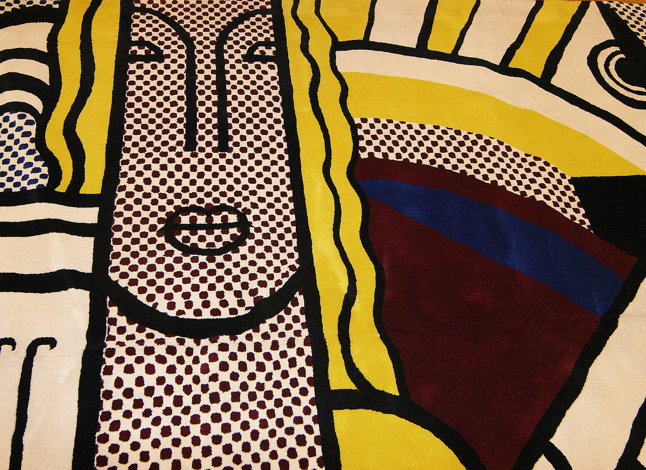 roy lichtenstein rug