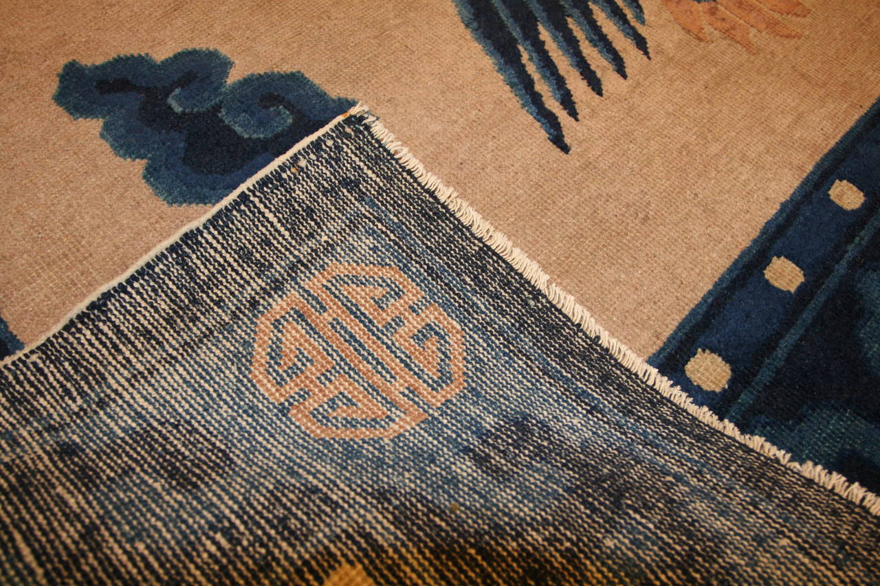 Beautiful Antique Chinese Rug For Sale at 1stdibs