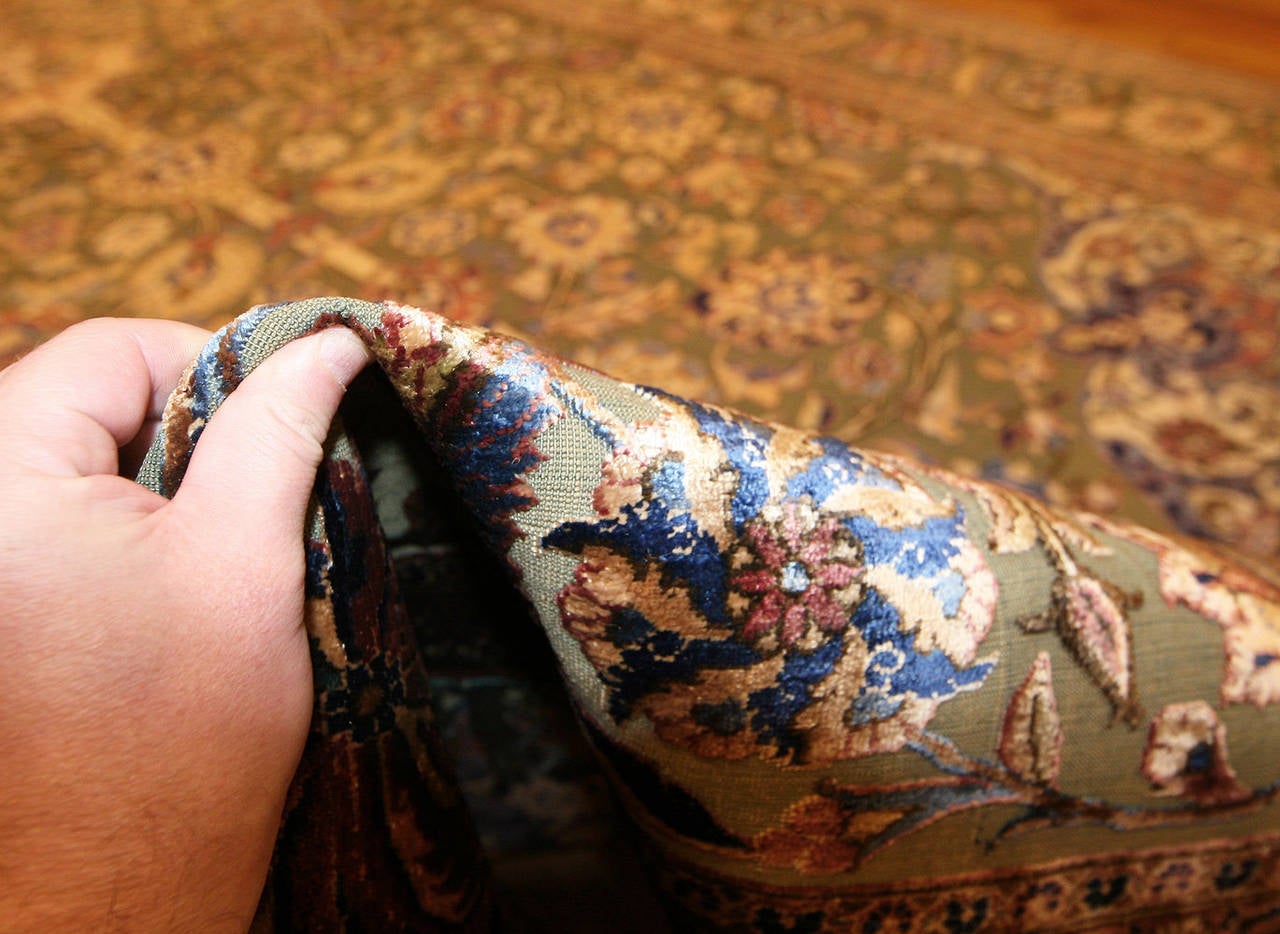 antique silk persian rugs