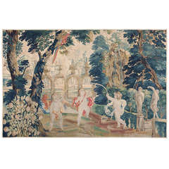 18th Century Flemish Tapestry Pastoral 8