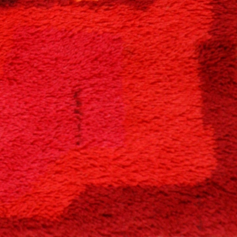 Vintage Scandinavian Rya Rug For Sale at 1stdibs