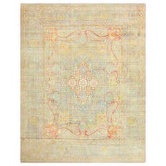 Gorgeous Antique Persian Kerman Carpet