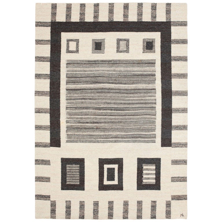 Vintage Swedish Kilim