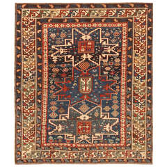 Antique Caucasian Shirvan Rug