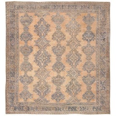 Antique Turkish Oushak Rug