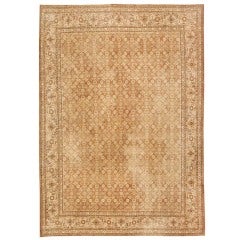 Shabby Chic Antique Tabriz Persian Rug 1