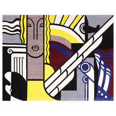 Roy Lichtenstein Pop Art Carpet