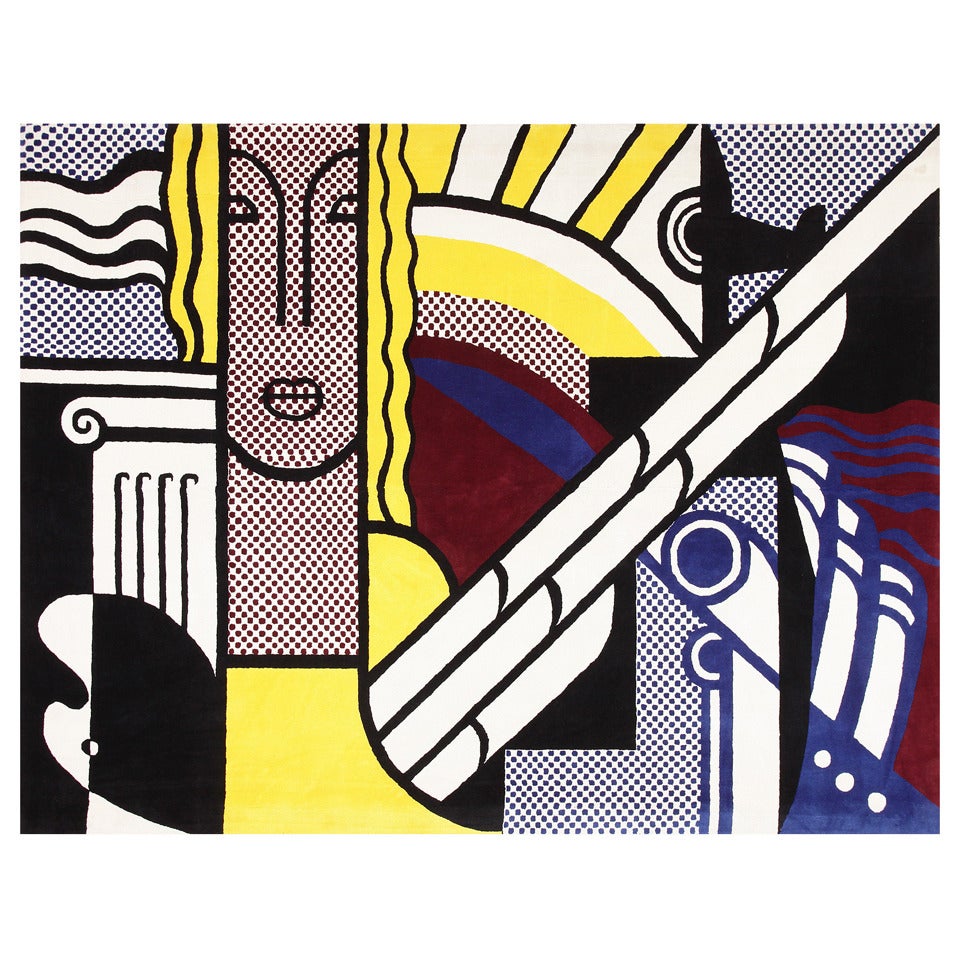 Roy Lichtenstein Pop Art Carpet